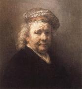 REMBRANDT Harmenszoon van Rijn, Self-Portrait